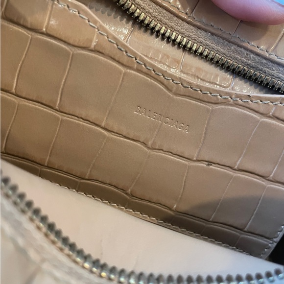 🧡Balenciaga🧡Neo Classic Crocodile Embossed Mini Handbag - Picture 8 of 10